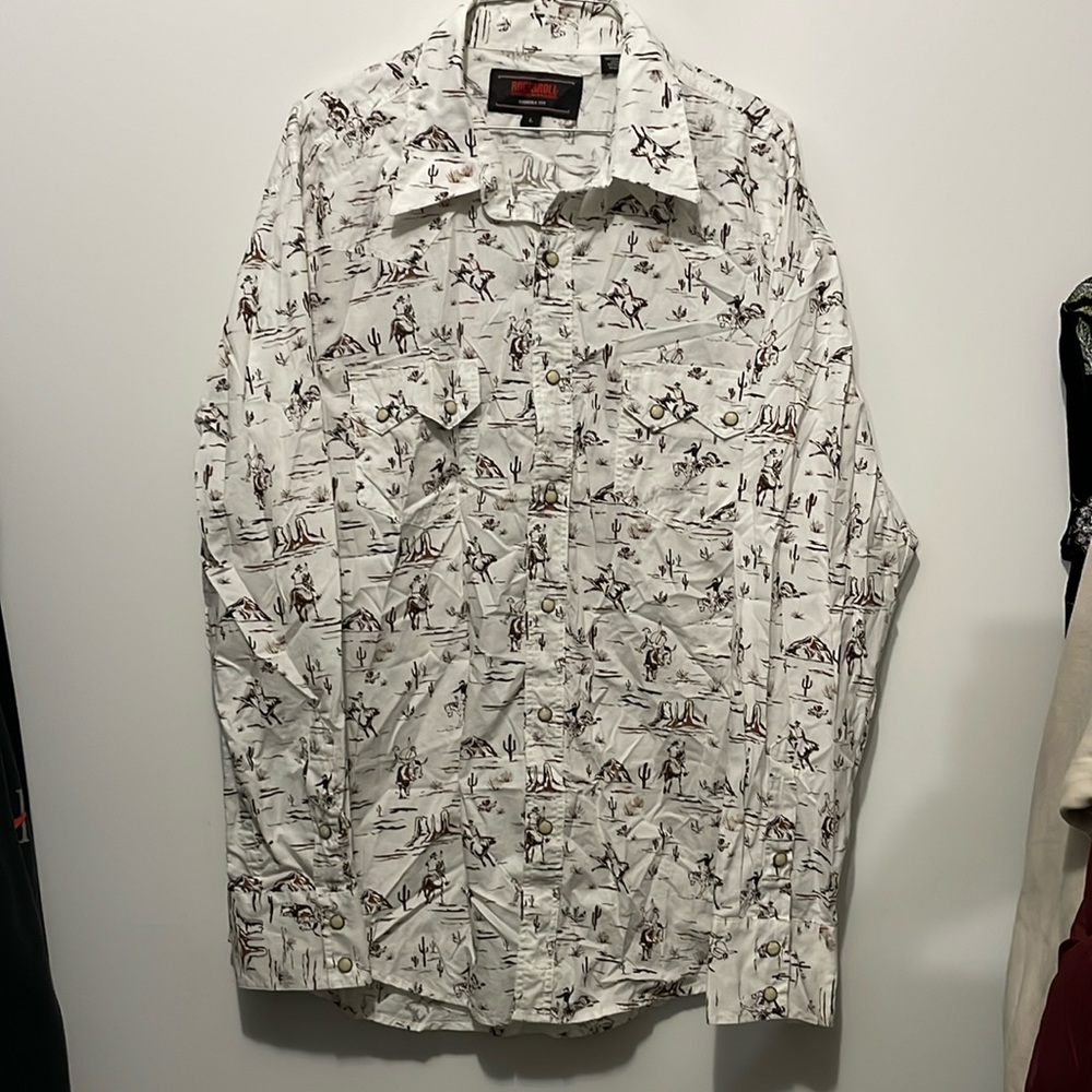 Men’s Long Sleeve Button Up Shirt